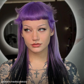 Résultat de la teinture ARCTIC FOX Girl's Night sur cheveux