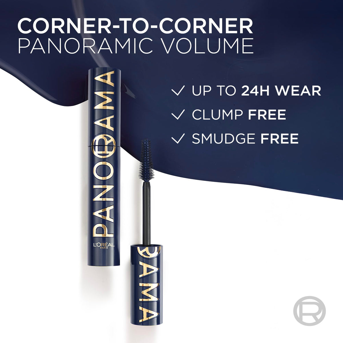 Résultat du mascara sur des cils volumineux