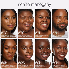 Résultat final avec le concealer Tarte Shape Tape 57N sur le visage