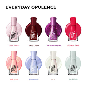 Résultat final d'une manucure avec le vernis à ongles Sally Hansen