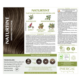 Résultat final de la coloration 6N blond foncé Naturtint