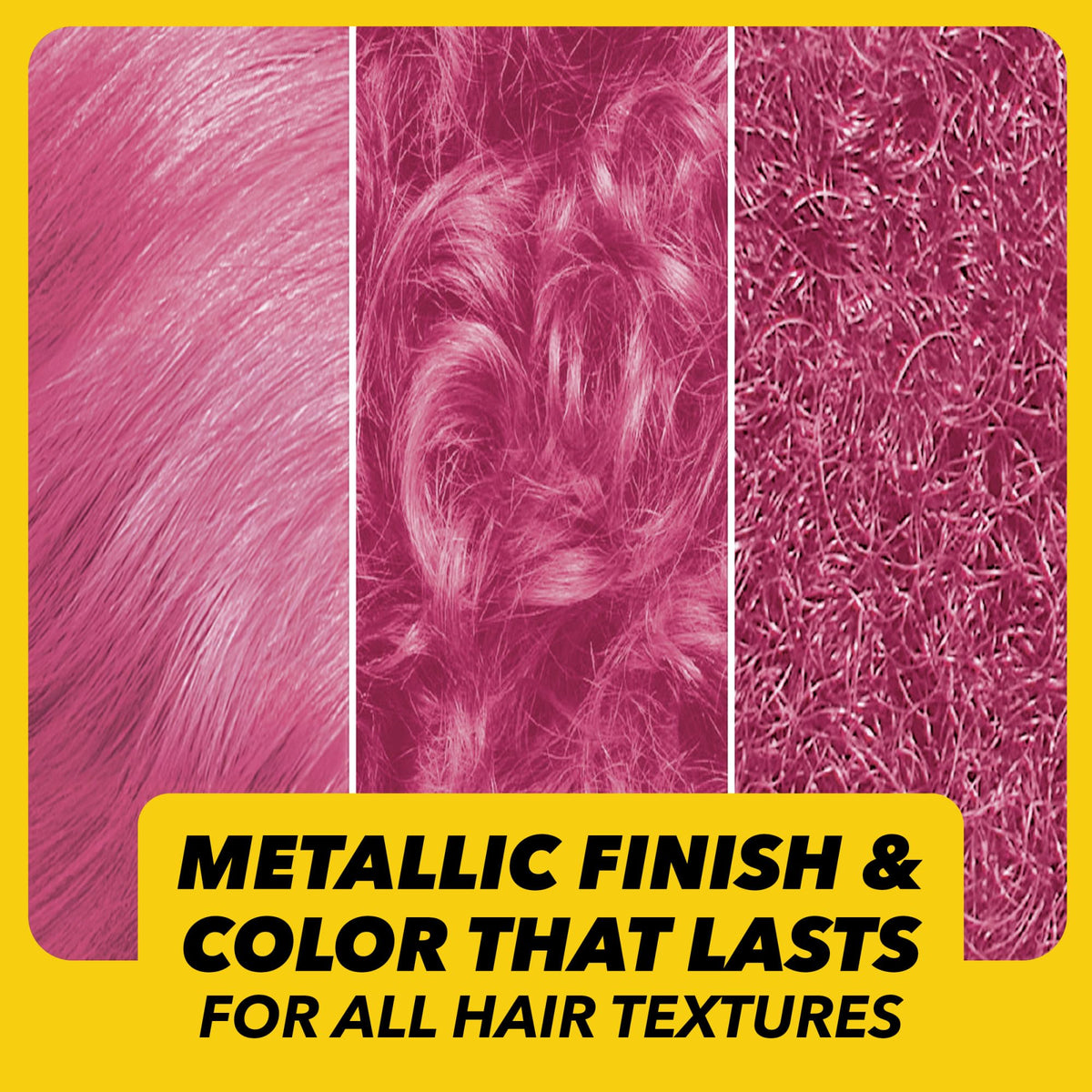 Résultat final de la coloration Got2B sur cheveux