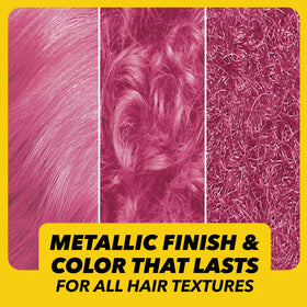 Résultat final de la coloration Got2B sur cheveux