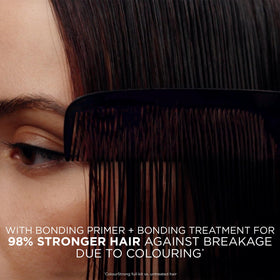 Résultat final de la teinture Clairol ColorStrong sur cheveux