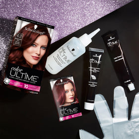 Résultat final de la teinture Schwarzkopf Color ULTÎME sur cheveux