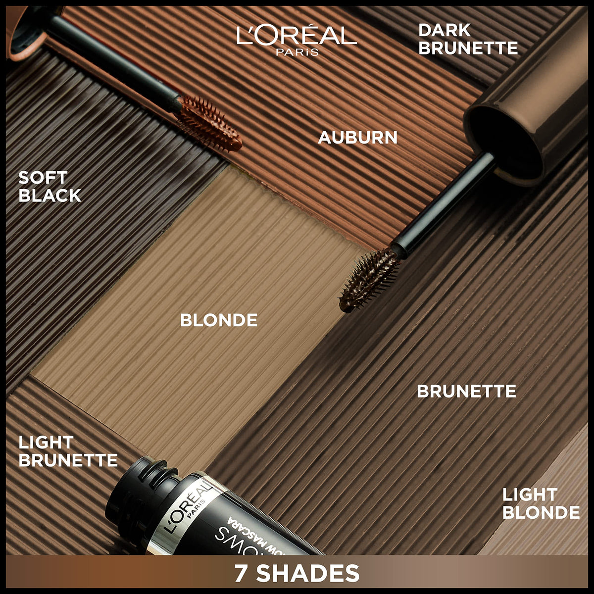 Résultat final du mascara à sourcils L'Oreal Paris sur sourcils