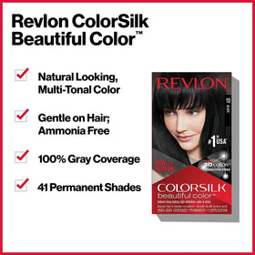 Résultat final sur cheveux après application de REVLON ColorSilk 46