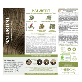 Résultat final sur cheveux après utilisation de Naturtint 7A