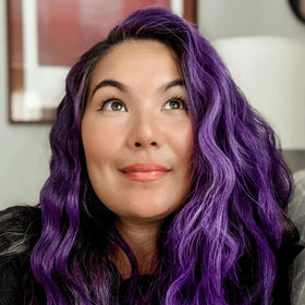 Résultat vibrant du masque colorant oVertone