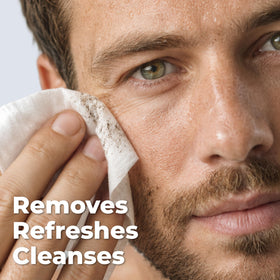 Retinol Lingettes Visage pour Hommes, utilisation après l'entraînement