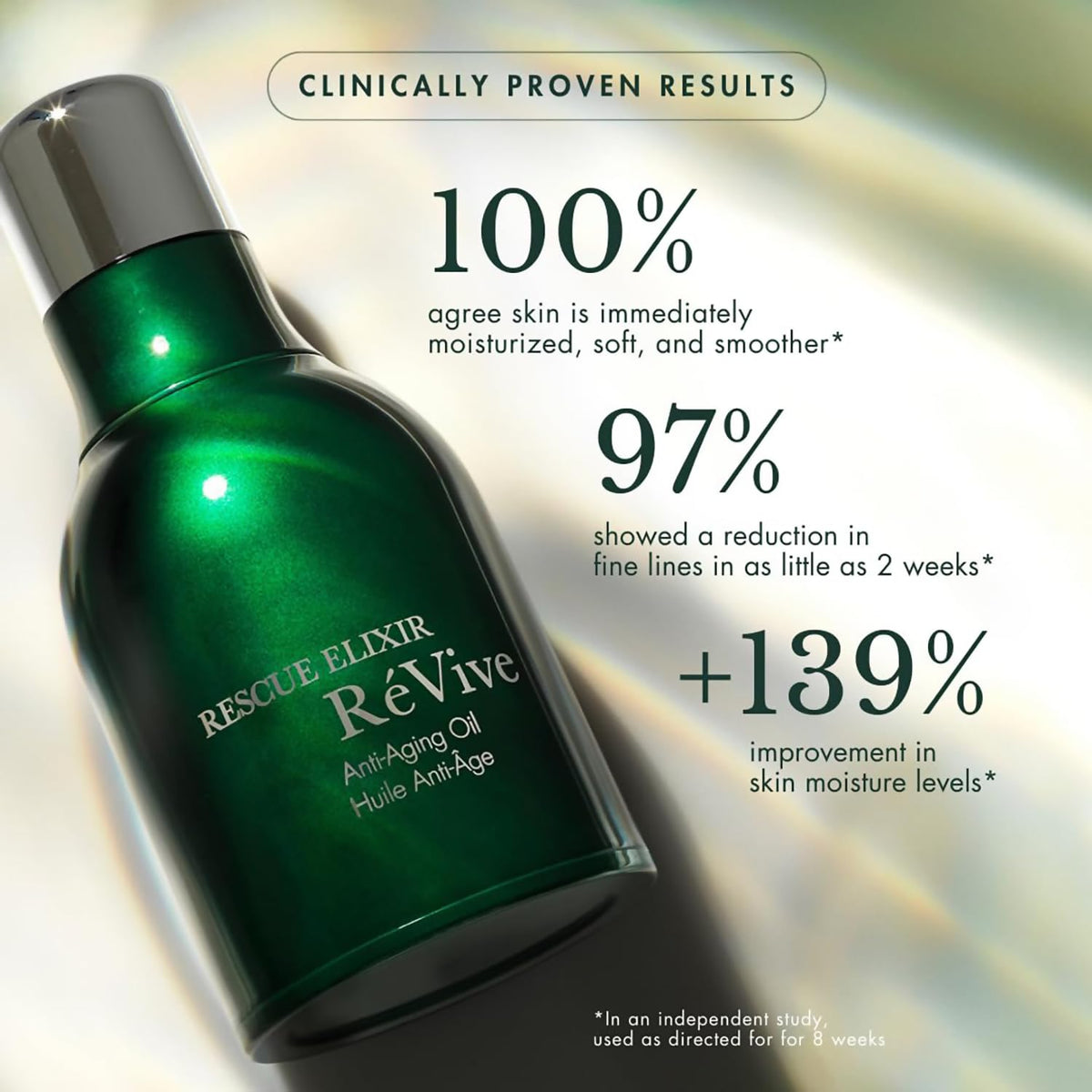 RéVive Huile Visage Anti-Âge 30 ml dropper close-up