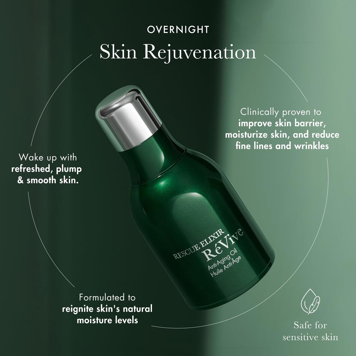 RéVive Huile Visage Anti-Âge ingredients display