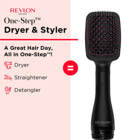 REVLON Brosse Séchoir et Lisseur 1100W côté avec cordon rotatif