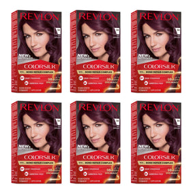 REVLON ColorSilk Teinture Cheveux 34 Bordeaux Profond, packaging avant