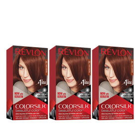 REVLON ColorSilk Teinture Cheveux Permanente 31 Auburn Foncé, boîte avant