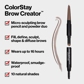 Revlon ColorStay Brow Creator 600 Blonde brosse spoolie intégrée