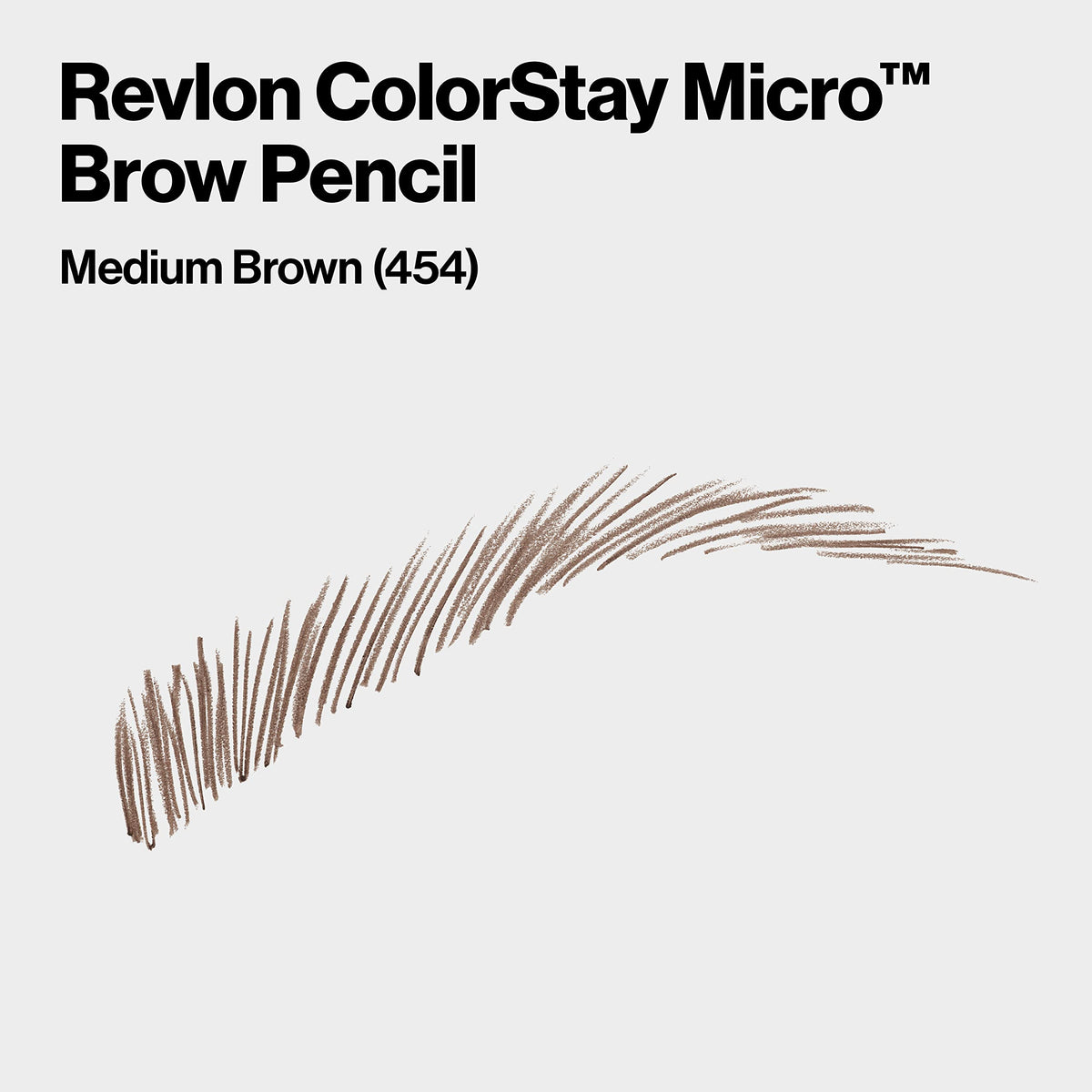 Revlon Crayon à Sourcils Micro ColorStay 454 Brun Moyen avec détails de texture