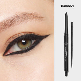 REVLON Crayon Eyeliner Waterproof 201 Noir avec taille-crayon intégré