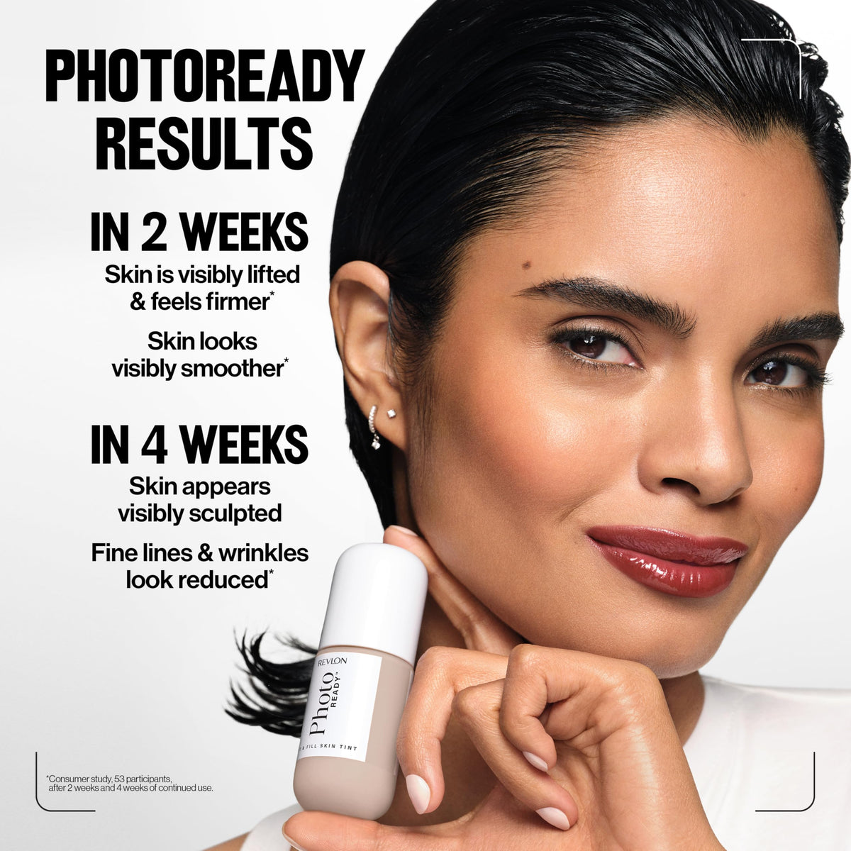 REVLON PhotoReady Lift + Fill Skin Tint 100 Fair en gros plan