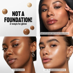 REVLON PhotoReady Lift + Fill Skin Tint 100 Fair en situation de maquillage