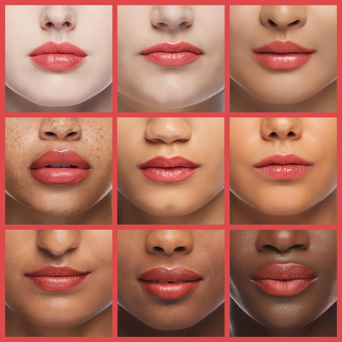 REVLON Rouge à Lèvres 674 Coral Berry application sur lèvres