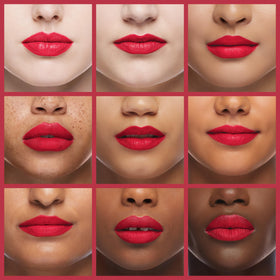 REVLON Rouge à Lèvres Super Lustrous 006 Really Red application sur les lèvres