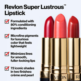 REVLON Rouge à Lèvres Super Lustrous packaging