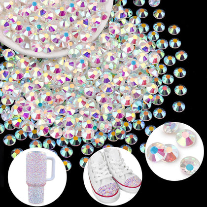 Rhinestones Cristal SS30 Transparent AB BELLEBOOST 400 pcs vue de face