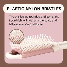 RHOS Brosse Pliable en position fermée, vue de côté
