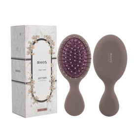 RHOS Mini Brosse à Cheveux Violet vue de face