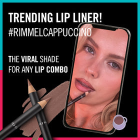 Rimmel Crayon à Lèvres 120 Pink Candy, sur un fond neutre