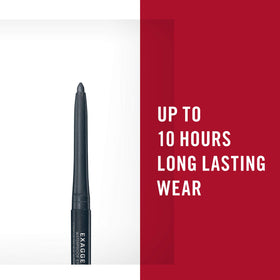 Rimmel Exaggerate Eye Definer Earl Grey crayon ouvert avec pointe rétractable