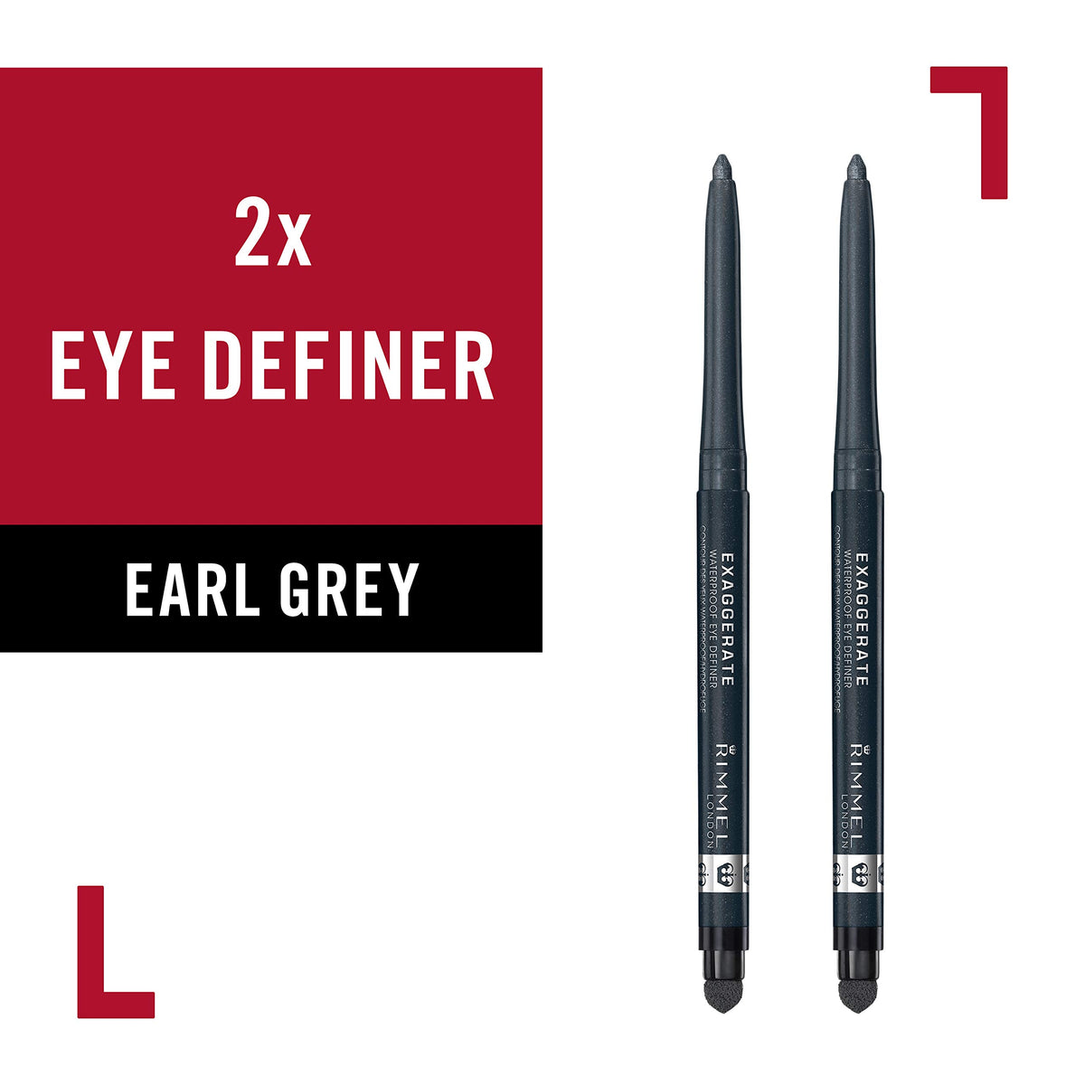 Rimmel Exaggerate Eye Definer Earl Grey packaging avant