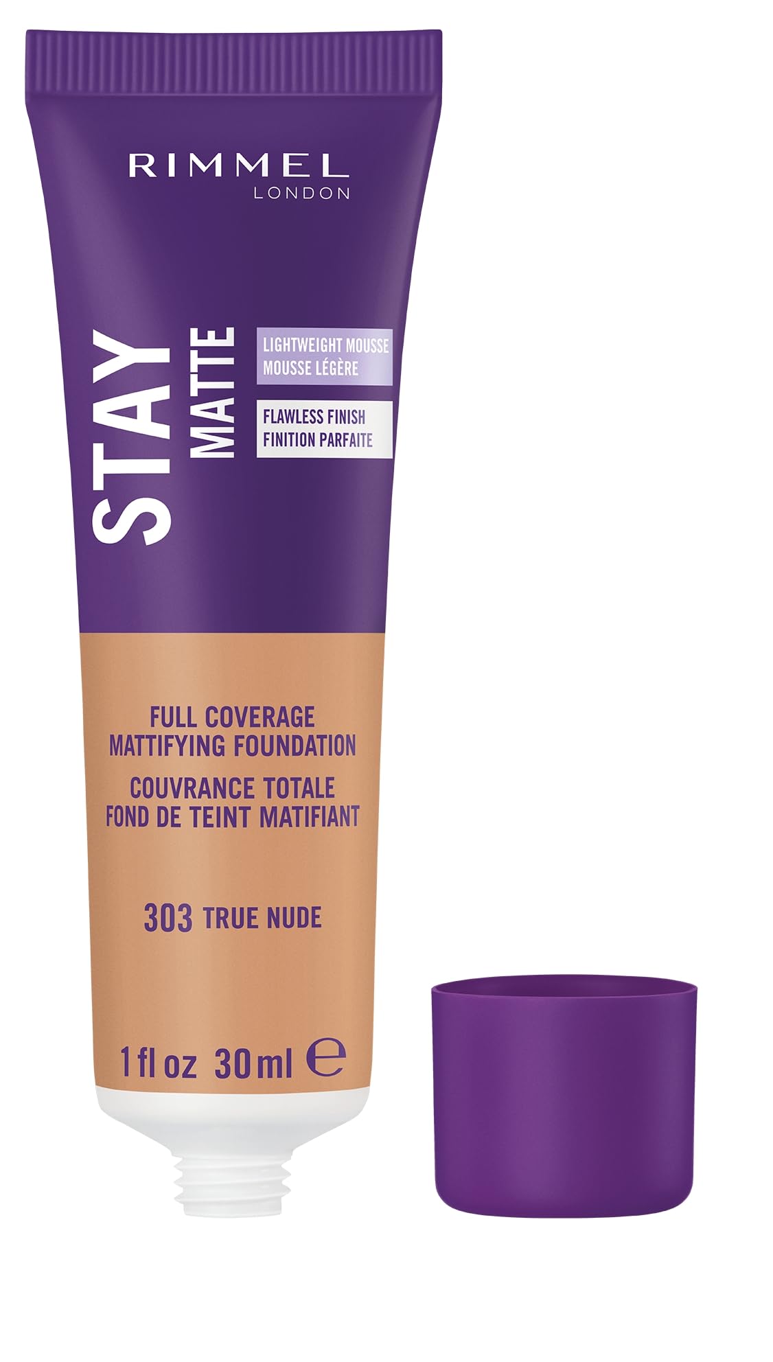 Rimmel Fond de Teint Mousse Liquide 303 True Nude packaging