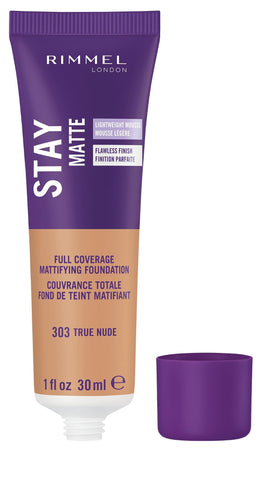 Rimmel Fond de Teint Mousse Liquide 303 True Nude packaging