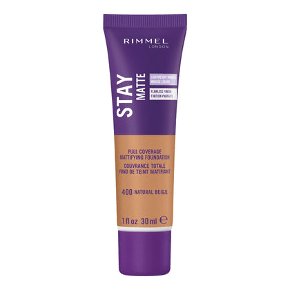Rimmel Fond de Teint Mousse Liquide 400 Beige Naturel avant
