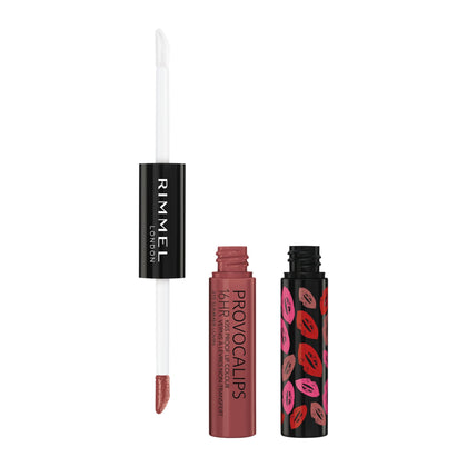 Rimmel London Provocalips 215 Summer Lovin' rouge à lèvres vue avant avec finition brillante