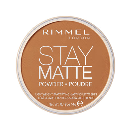 Rimmel Poudre Pressée Stay Matte 031 Pecan vue de face
