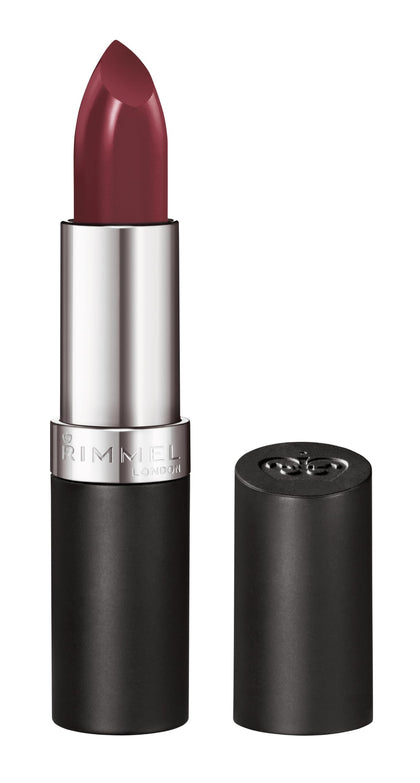 Rimmel Rouge à Lèvres Lasting Finish 124 Bordeaux en packaging