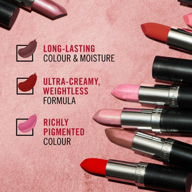 Rimmel Rouge à Lèvres Lasting Finish Pearl Shimmer 18g avec d'autres cosmétiques