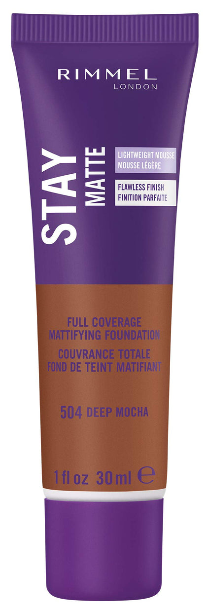 Rimmel Stay Matte Liquid Mousse 504 Deep Mocha avant vue