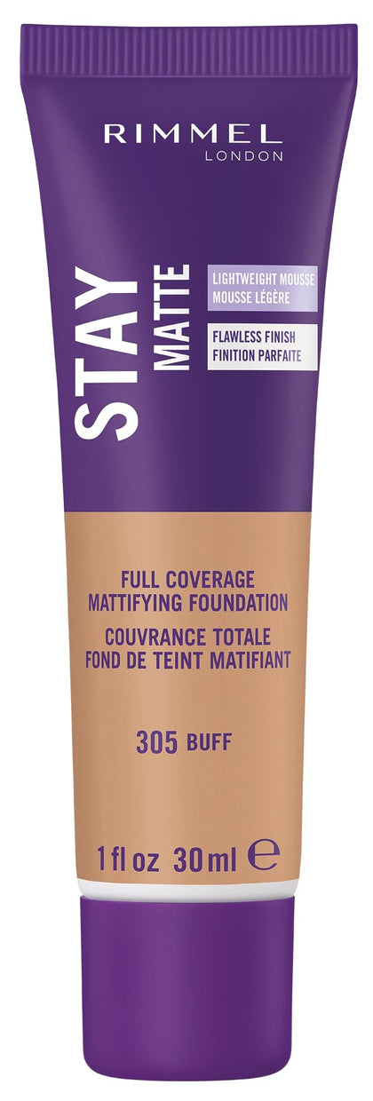 Rimmel Stay Matte Mousse fond de teint 50g vue de face
