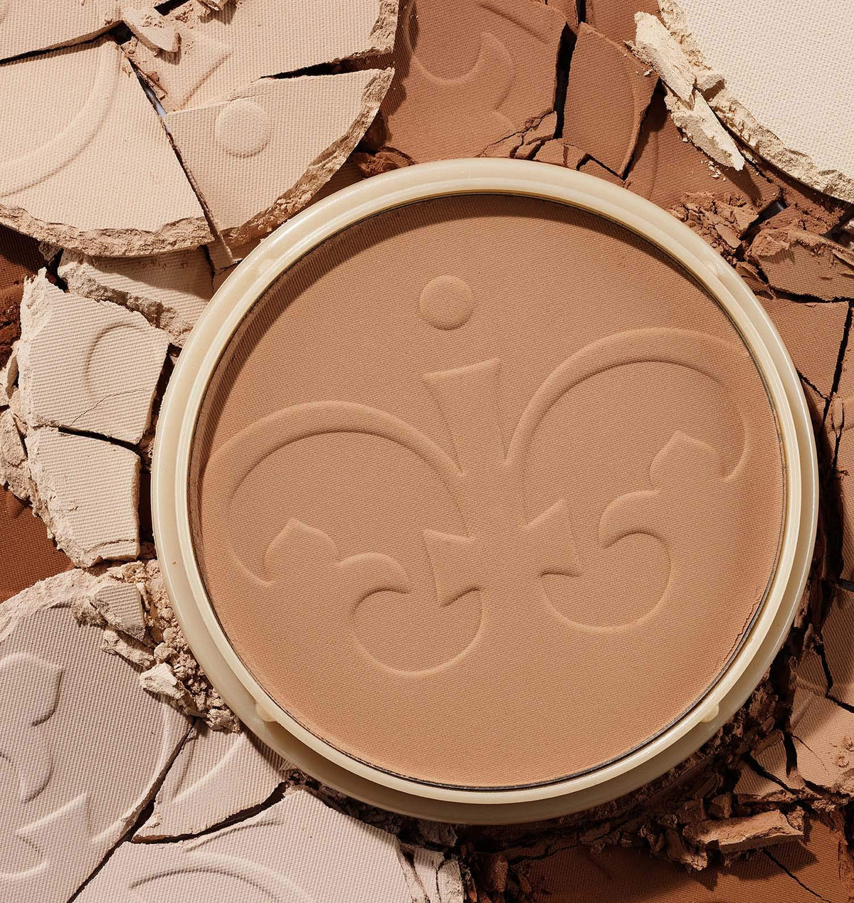 Rimmel Stay Matte Poudre Pressée 003 Naturel texture de la poudre