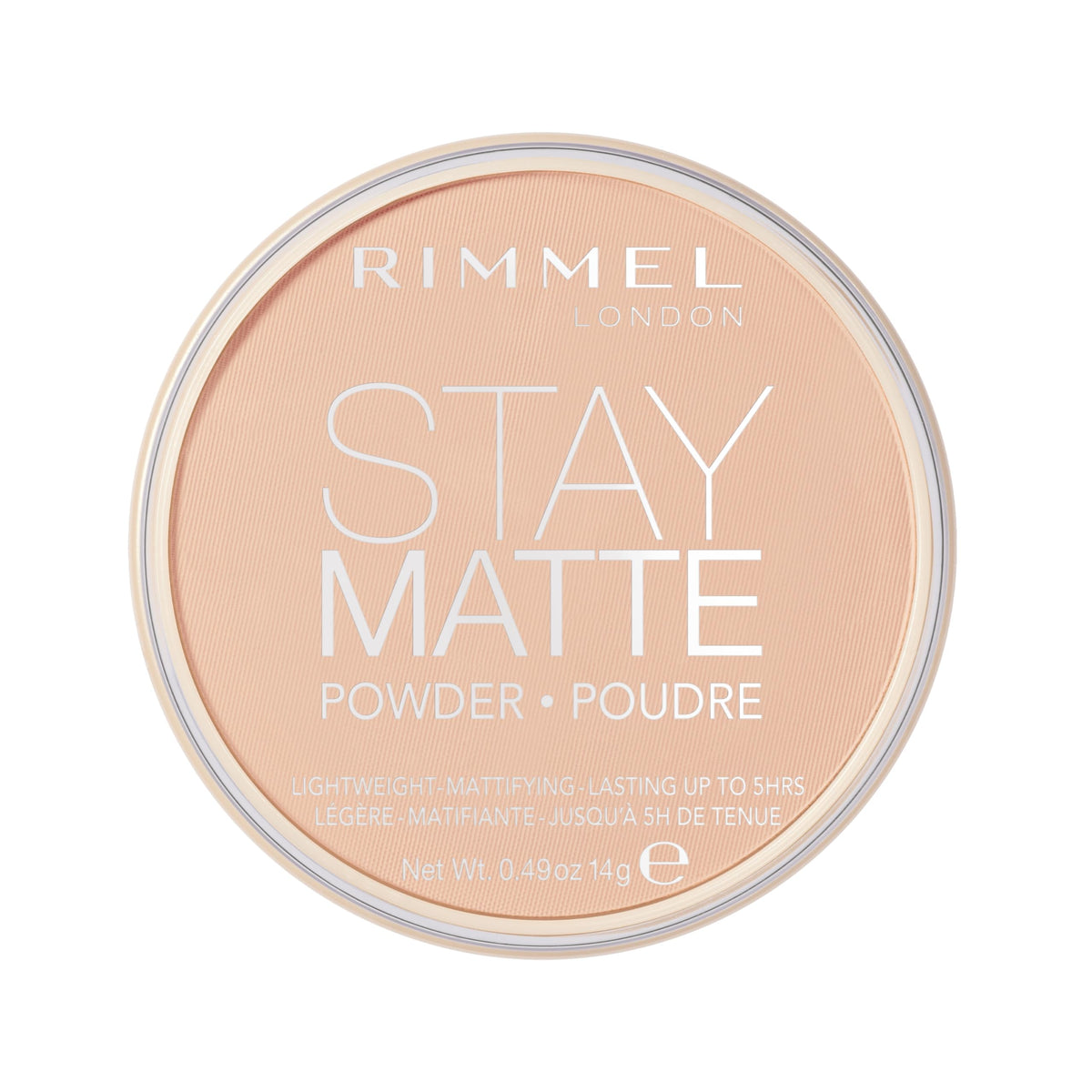 Rimmel Stay Matte Poudre Pressée 003 Naturel vue de face