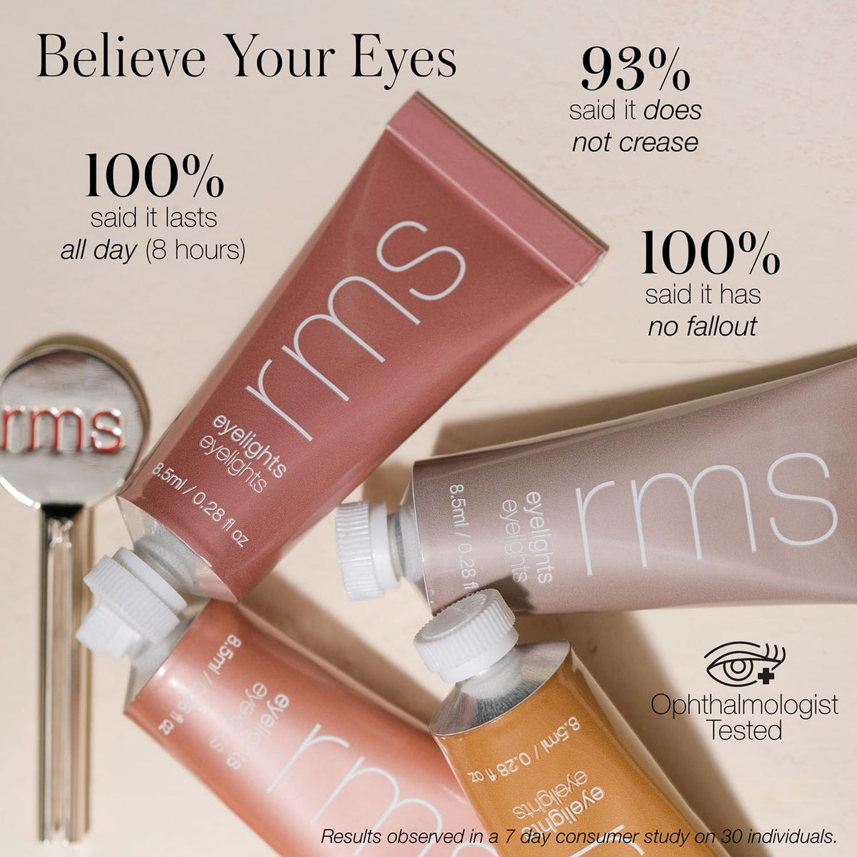 RMS Beauty Eyelights Crème Eyeshadow 30g détails des ingrédients