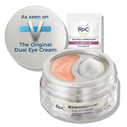 RoC Crème Contour des Yeux Duo 2-en-1 vue de face