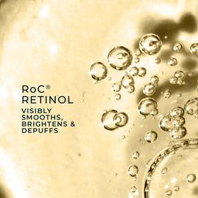 RoC Crème Contour des Yeux Retinol Correxion texture de crème