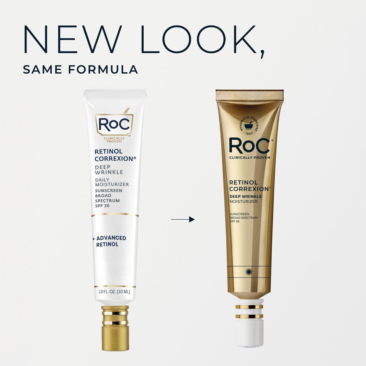 RoC Crème Hydratante Anti-Rides texture crème