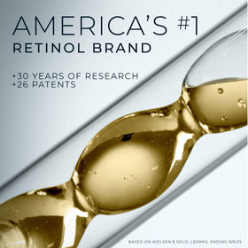 RoC Retinol Correxion set sur une table de salle de bain