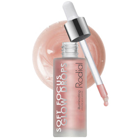 Rodial Soft Focus Glow Drops flacon avant avec étiquette